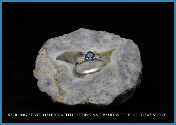 Blue Topaz Ring
